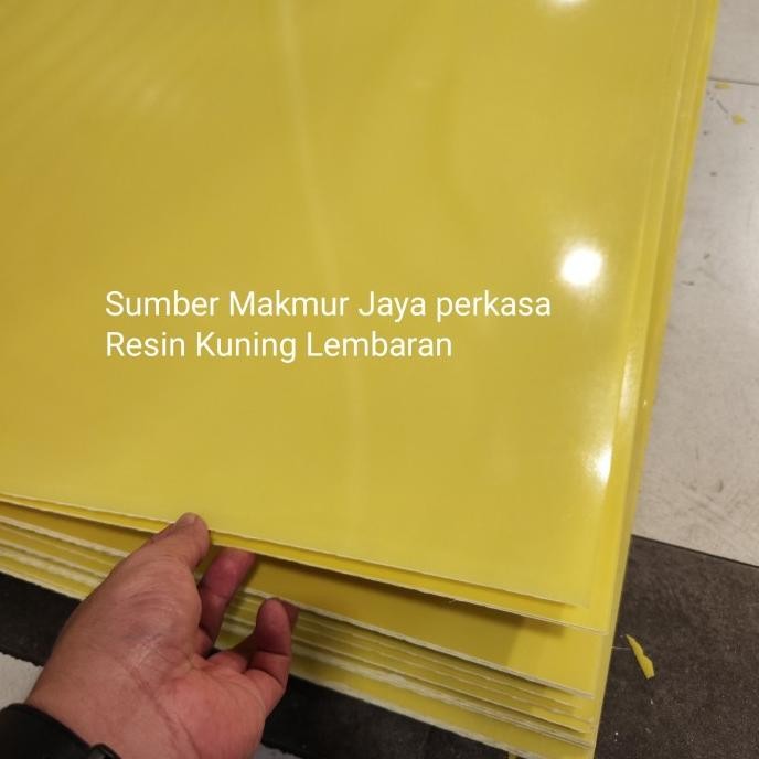 

Epoxy Sheet Fiberglass G11 / Resin Kuning Lembaran 5Mm X 50Cm X 50Cm
