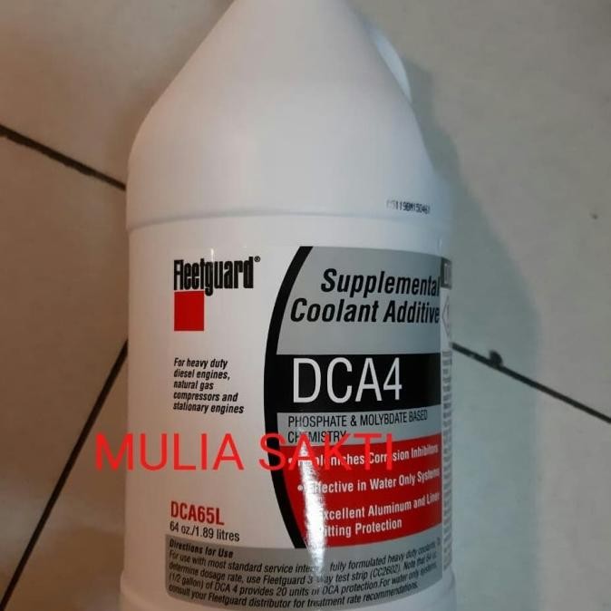 Fleetguard Dca65L Dca4 Coolant Additive Original