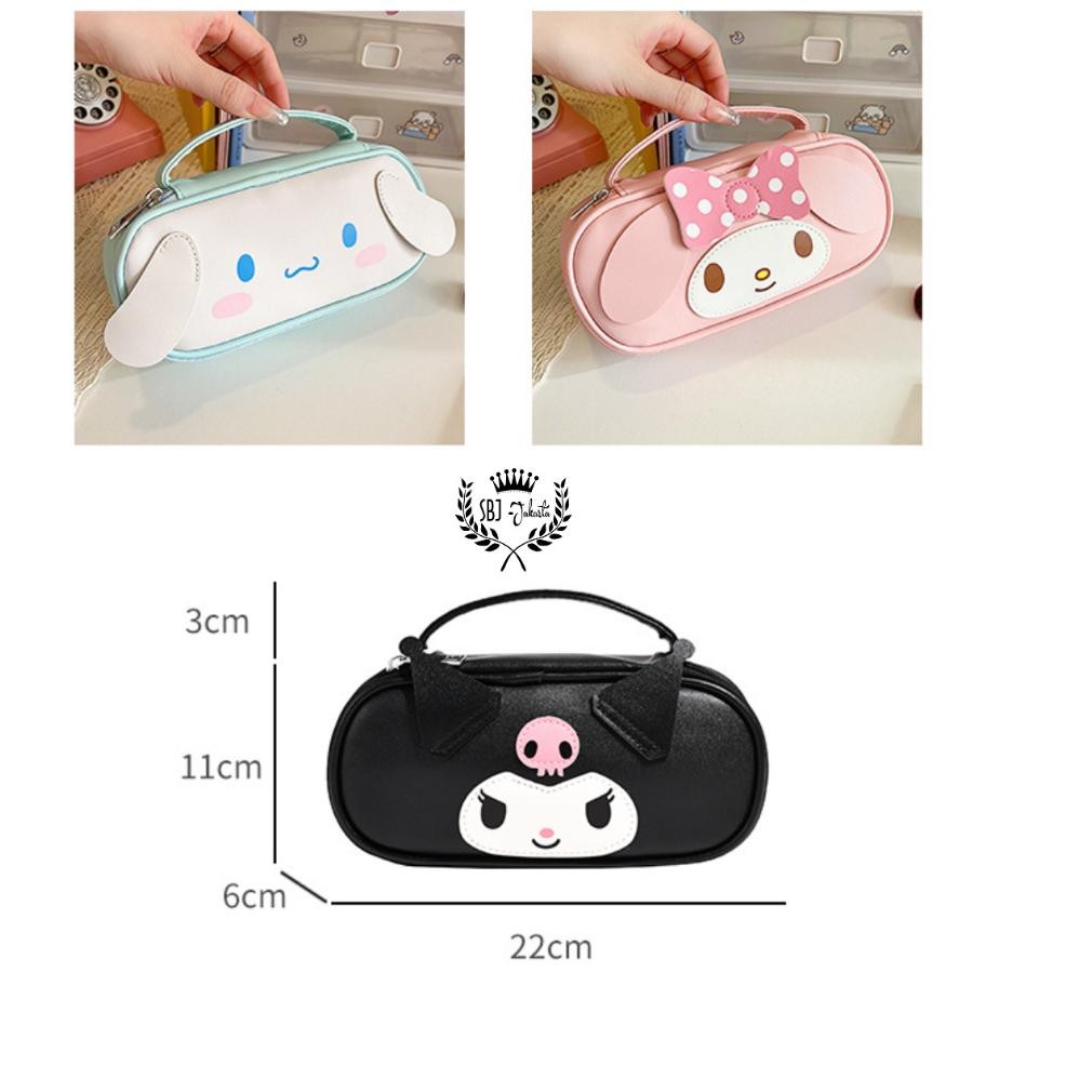 

iQ45 Kotak pensil tempat pensil multifungsi Sanrio series kapasitas besar ORIGINAL LISENSI SANRIO Original