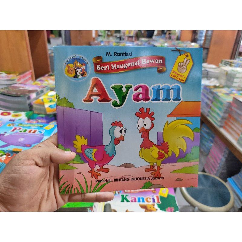 

Buku Anak, Buku Cerita Bergambar Seri Mengenal Hewan