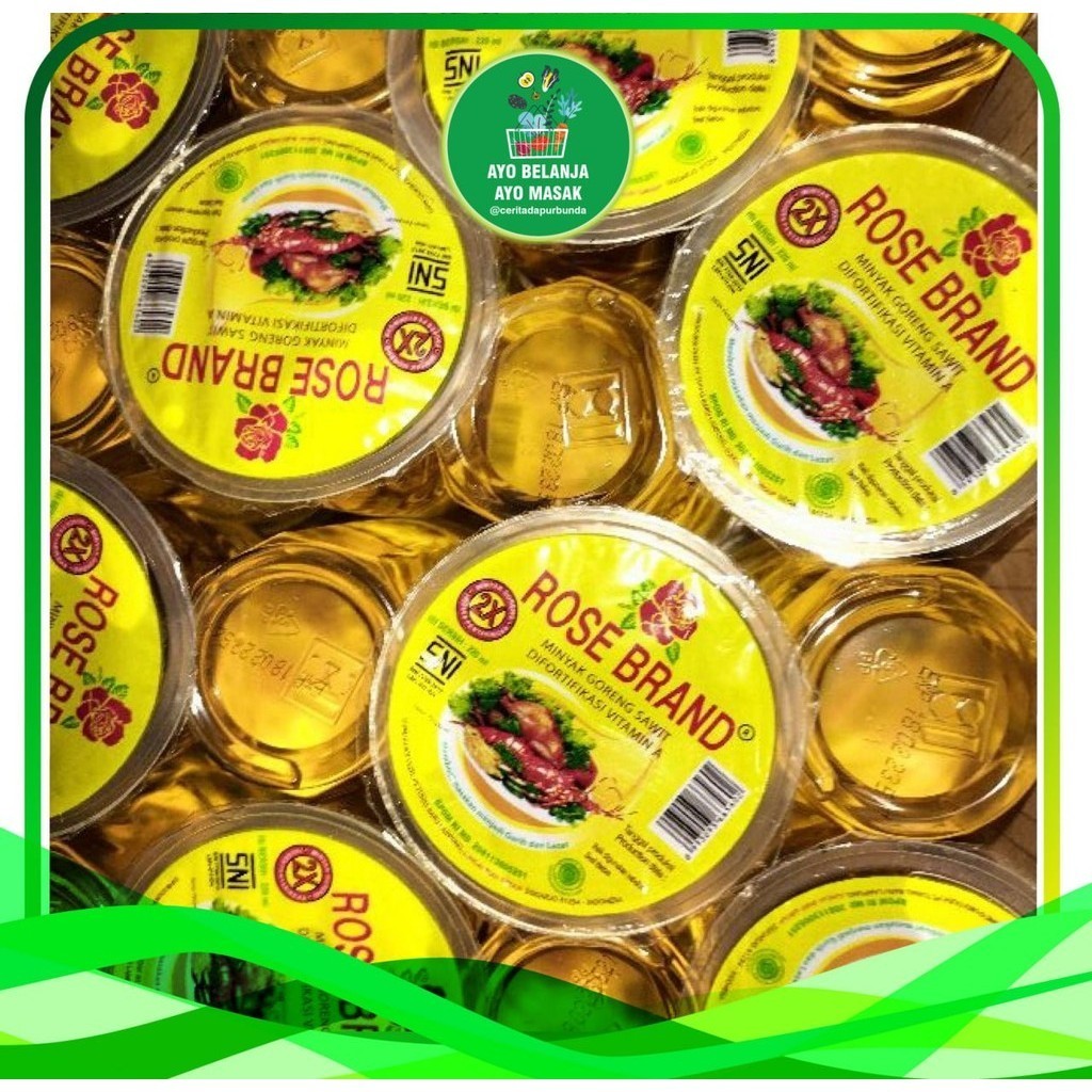 

Minyak Goreng Rose Brand 220 mL Kemasan Cup