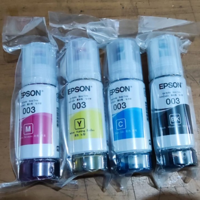 +++++] Tinta Epson ORI 003 L1110 L3110 L3150 L5190 Original Losepack