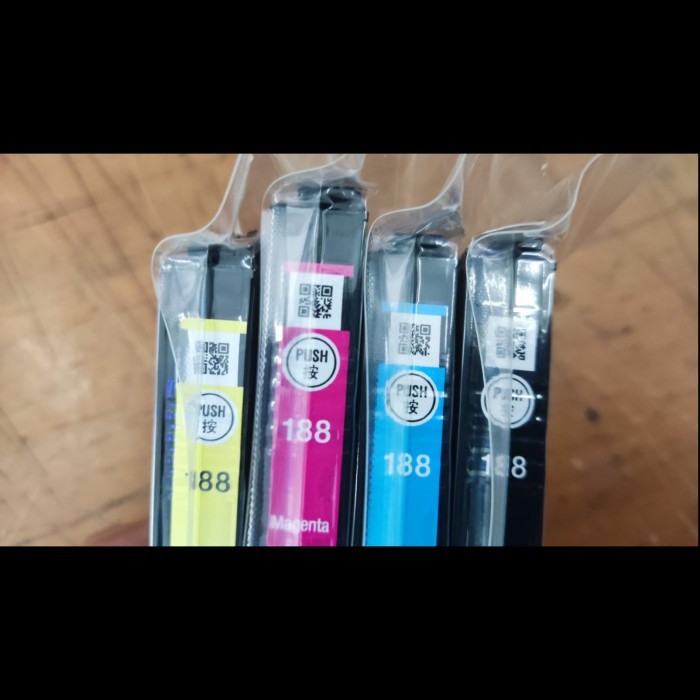 Buruan beli] 1 Satu SET Cartridge Tinta 188 Epson WF7211 WF7611 WF7711 WF7611