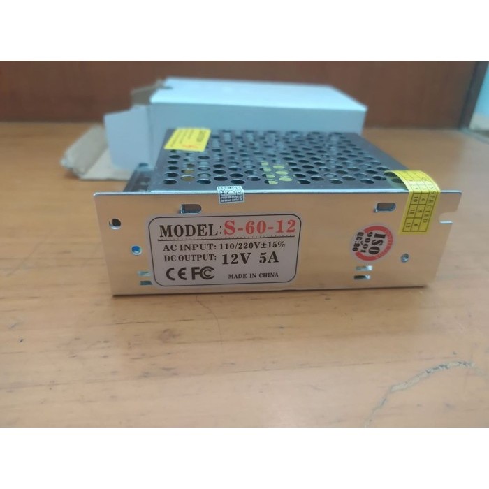 ,,,,,,,] Power Supply 5A 12V / Trafo 5A 12V