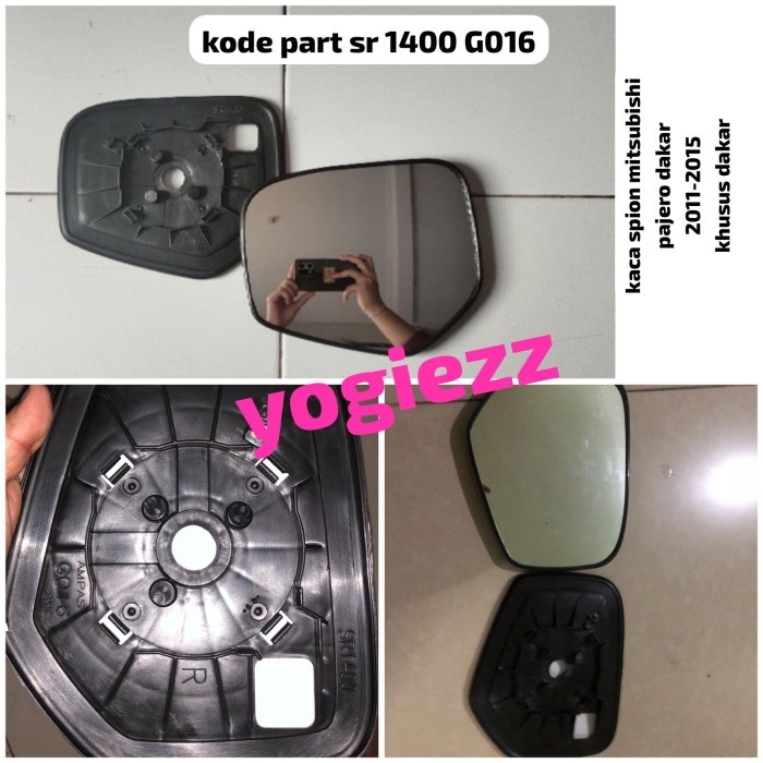 kaca spion pajero sport dakar 2012 2013 2014 2015 kaca pajero dakar