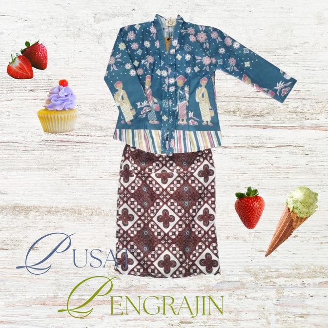 Setelan Kebaya Mbok Jamu Anak