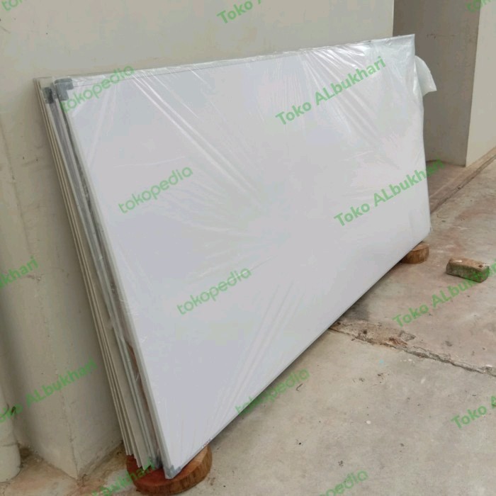 

Terbaru Whiteboard Magnetik 120 X 200 Promo Ready Stok