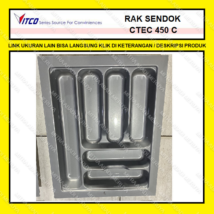 Terbaru Rak Sendok Laci Vitco Ctec 450 C Laci Sendok Promo Ready Stok