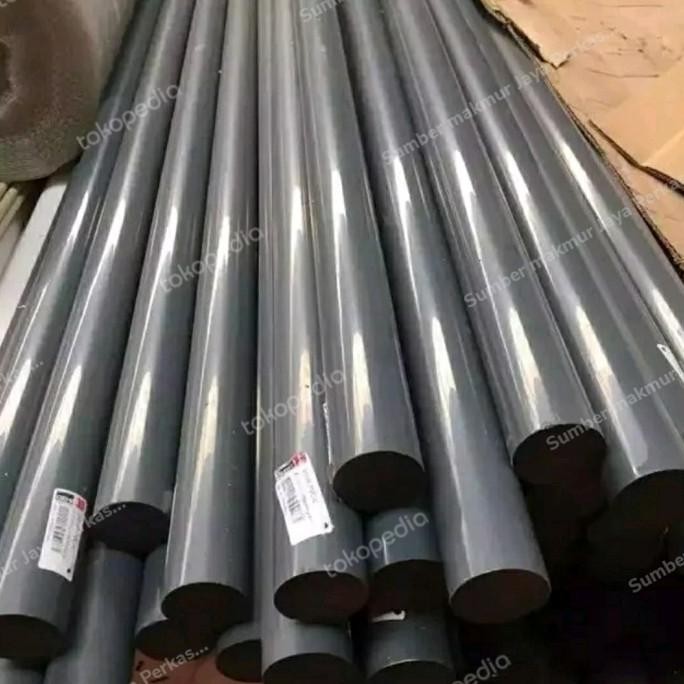 

Pvc Rod Grey ( Polyvinyl Chloride Batangan ) 20Mm X 100Cm