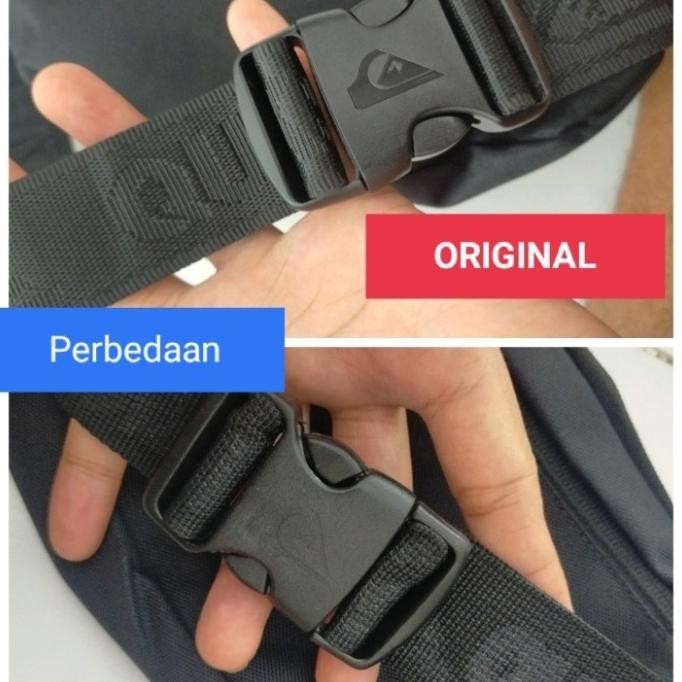 Quiksilver 100% Original Waistbag Tas Pinggang/Slempang Waist bag pria H24S