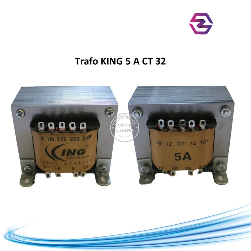 Trafo 5A ampere 32V CT King