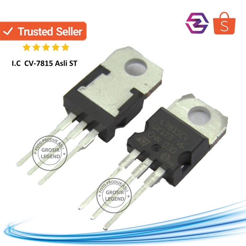 IC Ic ic 7815CV 7815 CV ST Asli/Original