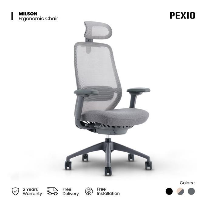 Pexio Milson Kursi Kantor Ergonomis