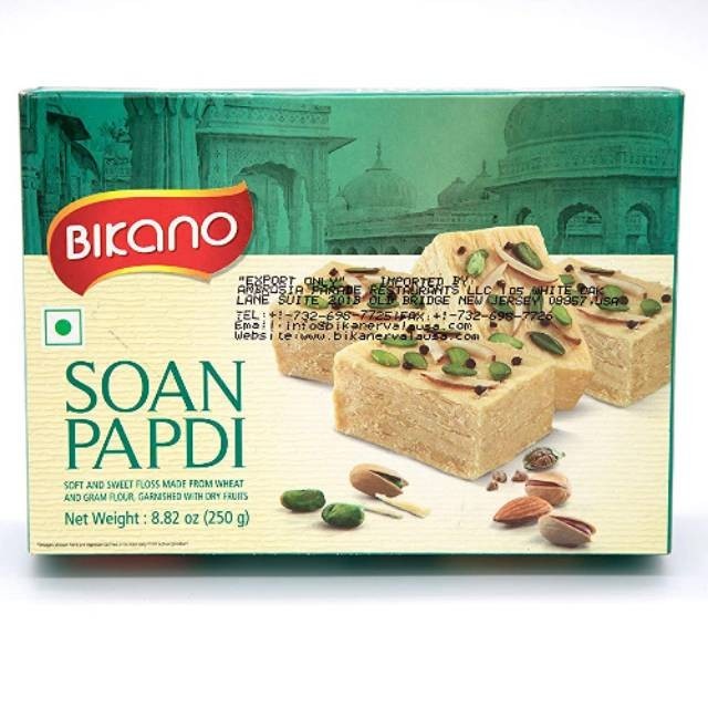 

Ready oke] Manisan India BIKANO SOAN PAPDI 250gr / Cemilan India