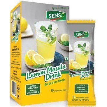 

~~~~~] CHAI KARAK LEMON MASALA DRINK SENSO 220G Instant Tea Premix