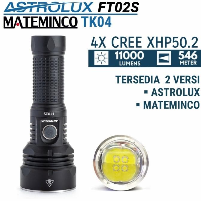 Produk Viral Astrolux Ft02S Mateminco Tk04 Cree 4X Xhp50.2 Senter Led Xhp50B