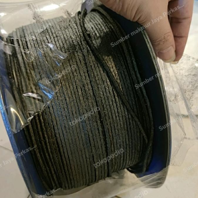 

Gland Packing Asbestos Graphite ( Gland Packing Grapit Rollan 3Mm