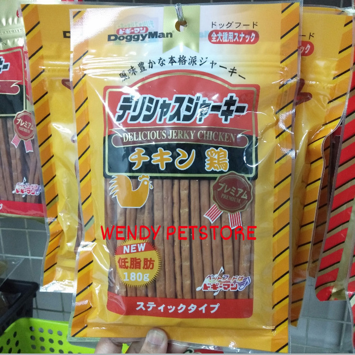 Snack Doggyman Chicken Jerky 180Gr