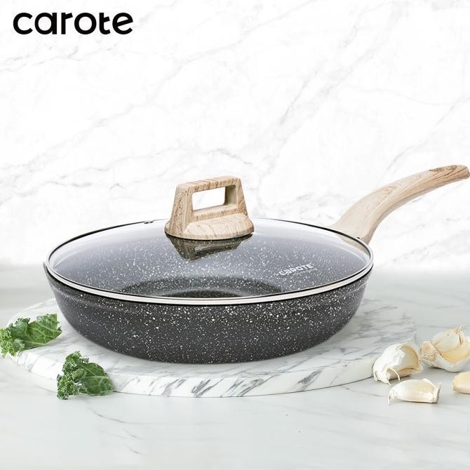 Carote EW Wajan Penggorengan Anti Lengket (Frypan) Batu Granit