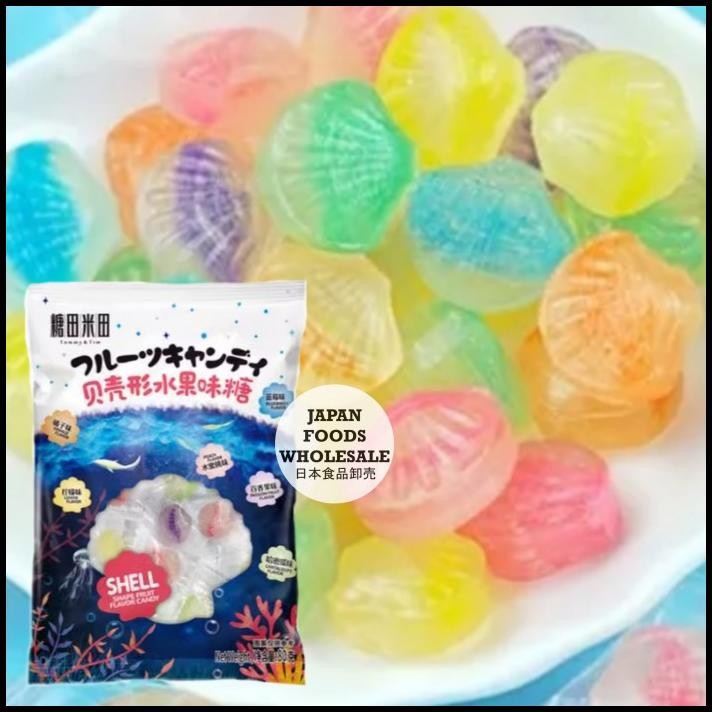 

Tommy & Tim Shell Shape Fruity Hard Candy / Permen Impor / Candy