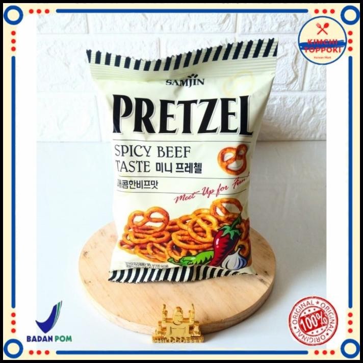 

Samjin Pretzel Spicy Beef Taste 85 Gram