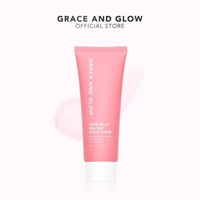 

Grace & Glow Lavie Belle Sea Salt Scalp Scrub - Scrub kulit kepala