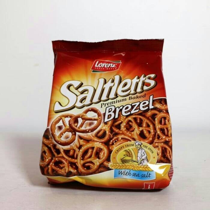 

Lorenz Saltletts Premium Baked Brezel with Sea Salt Sna Germany