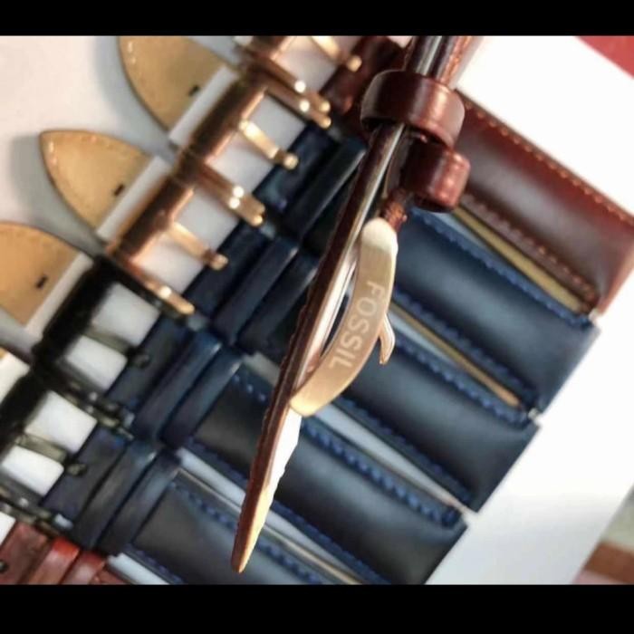 Tali Jam Tangan Kulit Fossil Strap Leather Fossil Quick Release