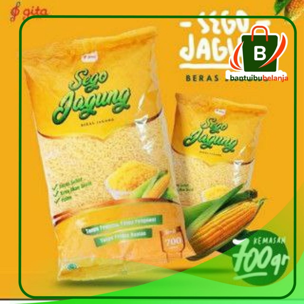 

SEGO JAGUNG / Beras Jagung kemasan 700 gram