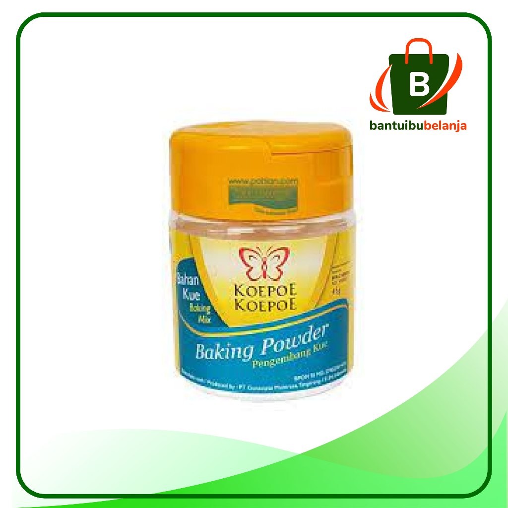 

BAKING POWDER Koepoe-Koepoe 45 gr