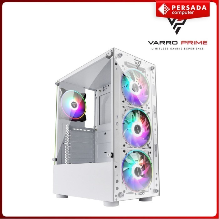 Casing Gaming Varro Prime Nuclear G300 + 3 Fan Rgb