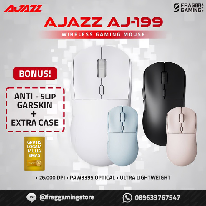 Ajazz Aj199 - Gaming Mouse Aj-199 A-Jazz