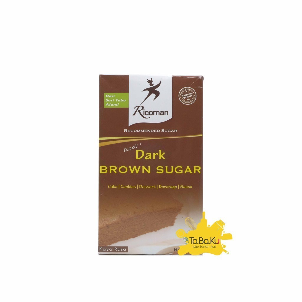 

Ricoman Dark Brown Sugar 500gr