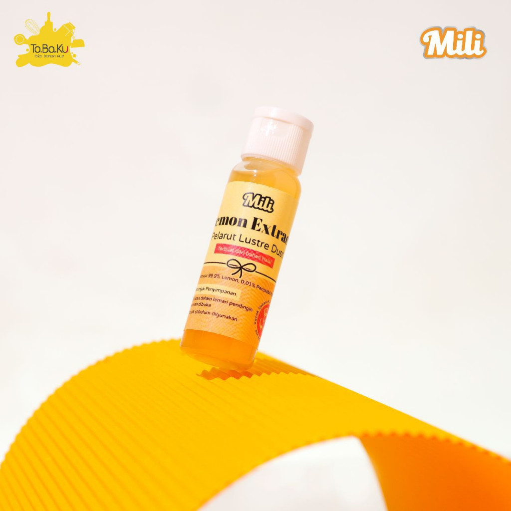 

Mili Lemon Extract 30ml (Material Bahan Halal)