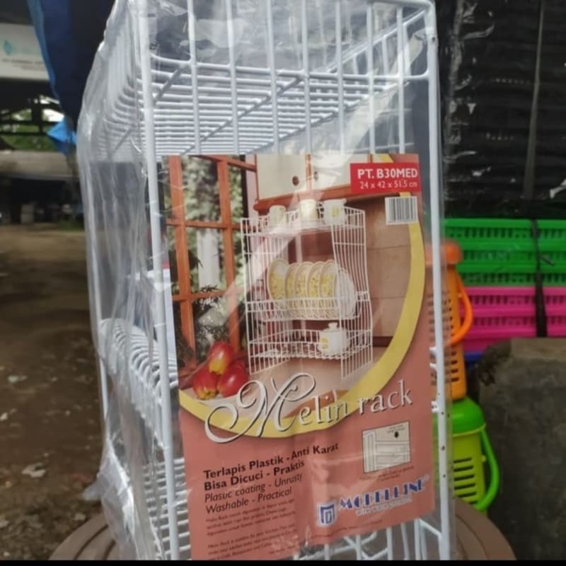 

rak piring 3 susun/rak gantung besi/rak modelline