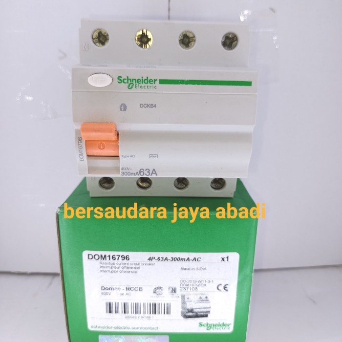 Lcb Rccb 63A 4P 300Ma 30Ma Schneider