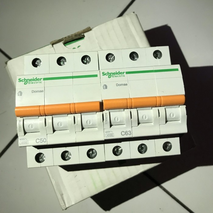 Mcb Schneider 3 Phase 50A / 63A