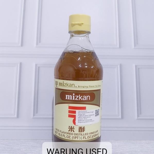 

Zkan Rice Flavored Distilled Vinegar 500 Ml | Cuka Jepang Kome Su