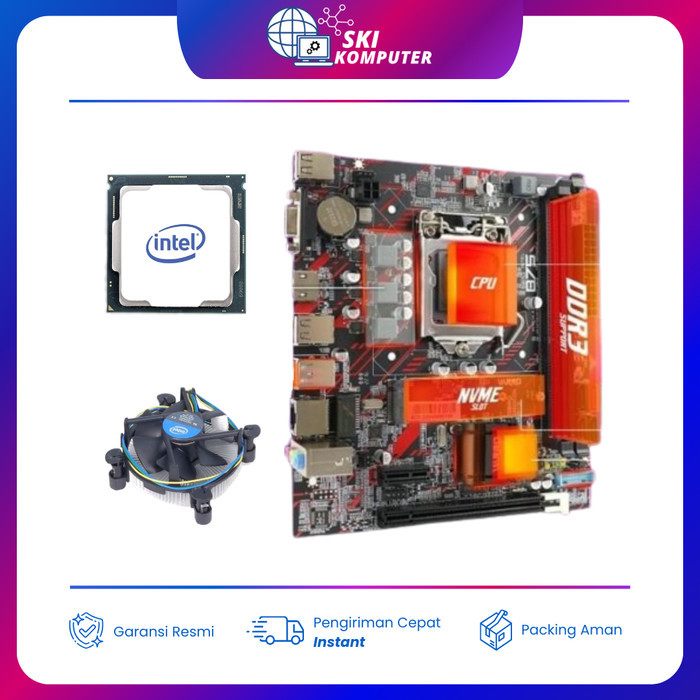 PAKET PROC INTEL I5 3470 / 3570 + MOTHERBOARD VARRO H61 INTEL 1155