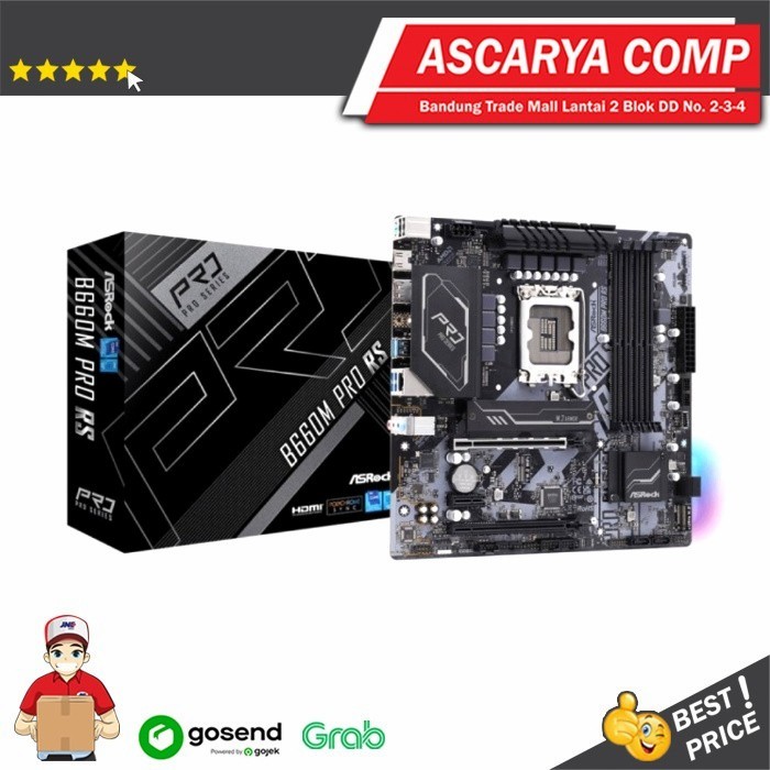 ASROCK B660M PRO RS LGA1700 DDR4 MATX