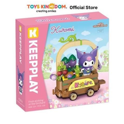 TOYS KINGDOM KEEPPLAY SANRIO KUROMI FRUIT PICKING AT THE ORCHARD KIDS TOY TOYS BLOCK BRICKS SET MAIN