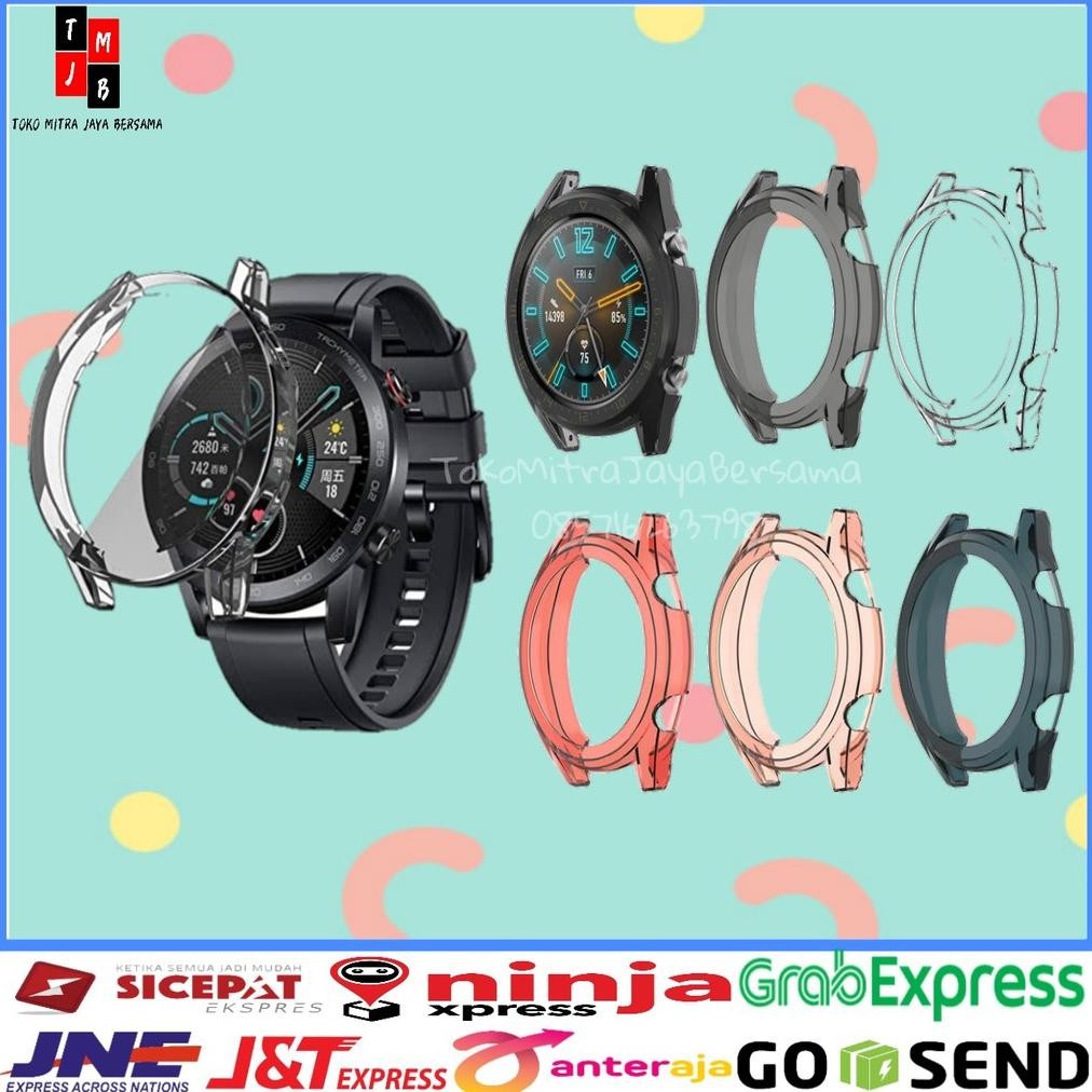 ( PROMOO) BUMPER PELINDUNG CASE CASING TPU SOFT SILIKON JAM TANGAN HUAWEI HONOR MAGIC 2 46MM 42MM SM