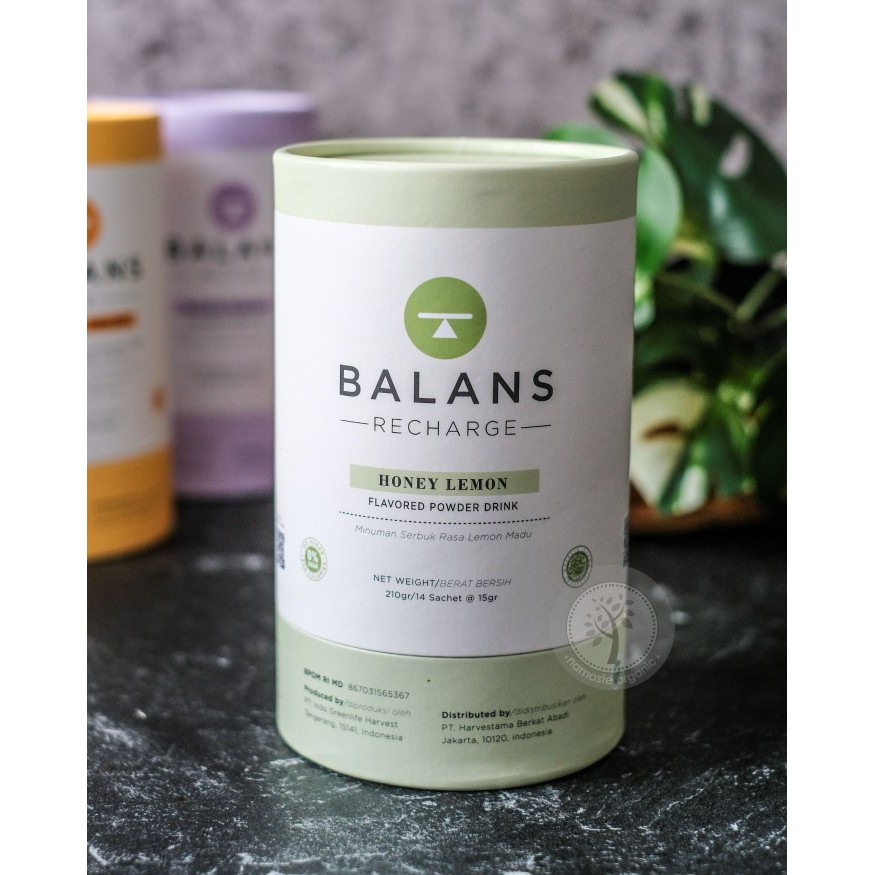 

BALANS RECHARGE - HONEY LEMON 210GR 14 SACHET