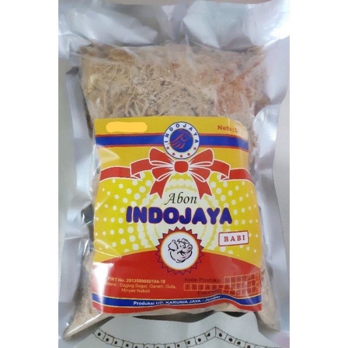 

ABON BABI Indo jaya NO MSG 250gr