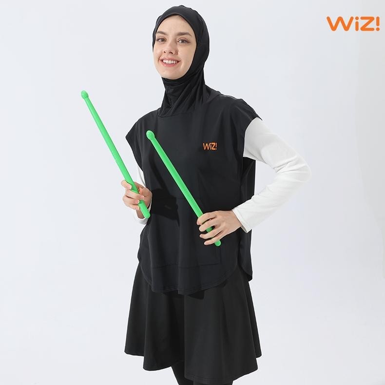 re-65 WiZi Jilbab Olahraga Sport Hijab Instant Running Outer Sport Hijab Panjang Kerudung Premium (L