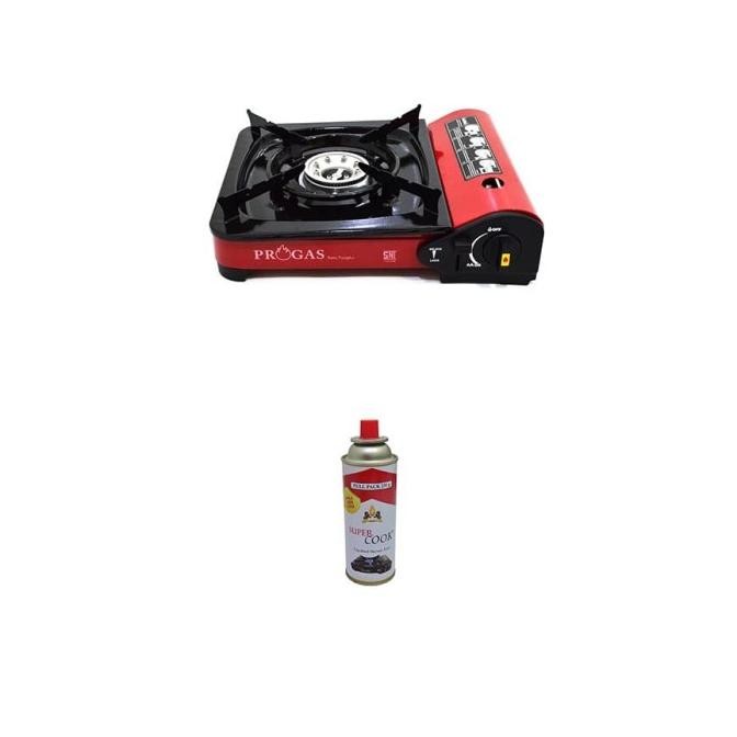 Kompor Portable 2In1 Gas kaleng & LPG Plus Gas Kaleng