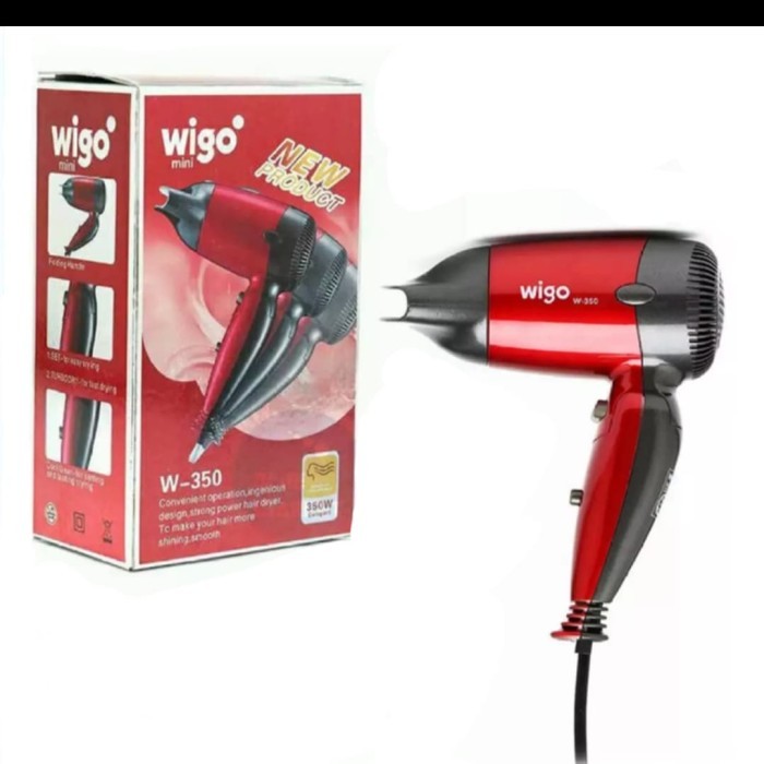 Hairdryer Wigo W350 ORIGINAL - Hairdryer Lipat Wigo - Hairdryer Travel