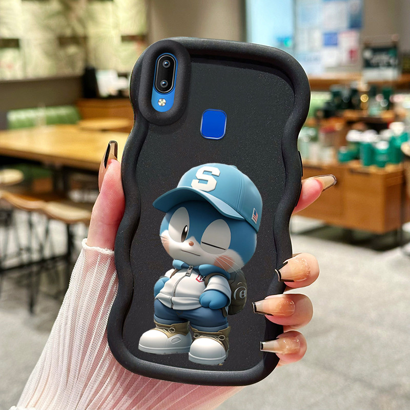 Casing Hp Untuk VIVO Y91 Y91i Y93 Y95 Y91C Y1s Y90 Case Casing Kesing HP Doraemon Softcase penutup p
