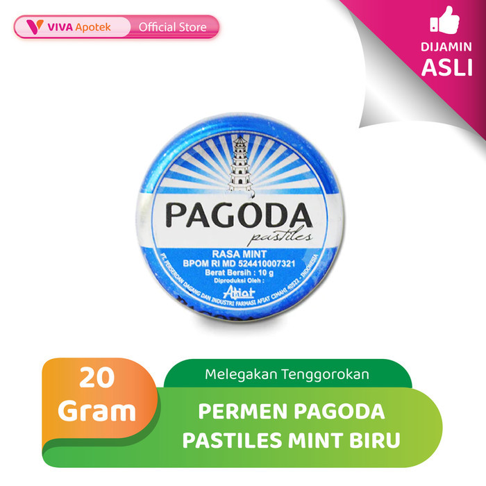 

Permen Pagoda Pastiles Mint Biru (20 Gram)