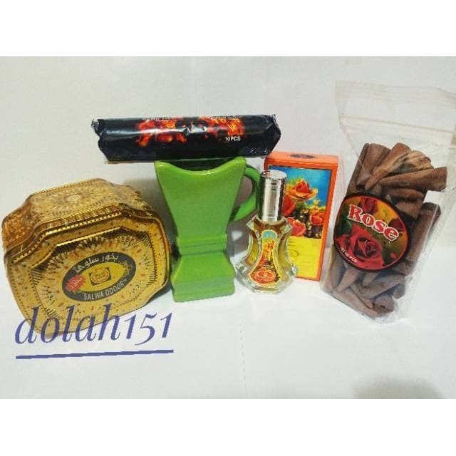 Terlaris Paket Hemat Tempat Bakaran Dupa Prapen Buhur Salwa Buhur Kerucut Areng